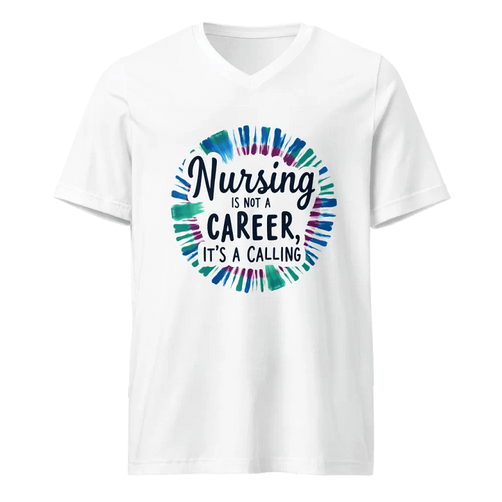 Calling in Comfort: Nursing V-Neck Tee product image (1)