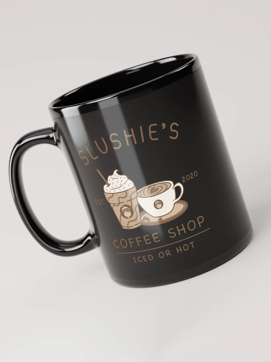 Slushie's Coffee Shop (Brown) | Black Mug product image (5)