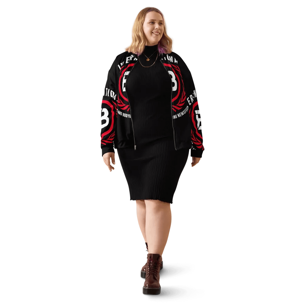 IFBNewsfeed.Org's All-Over Print Bomber Jacket product image (3)