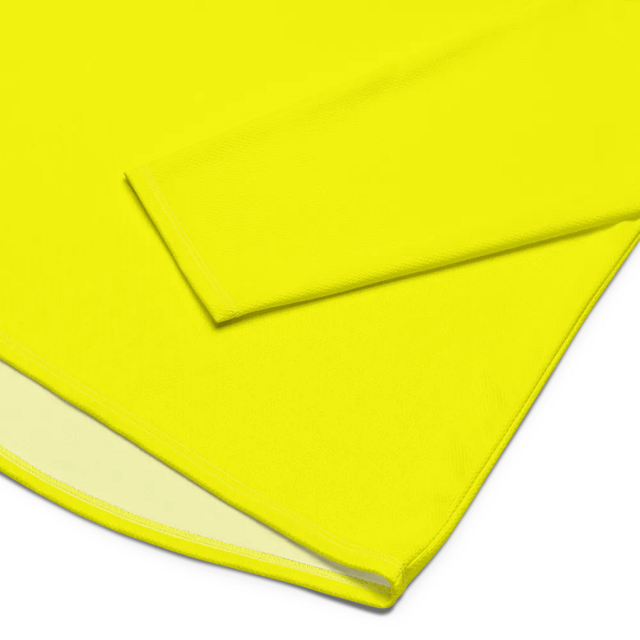 Plain Color Yellow Hockey Fan Jersey product image (8)