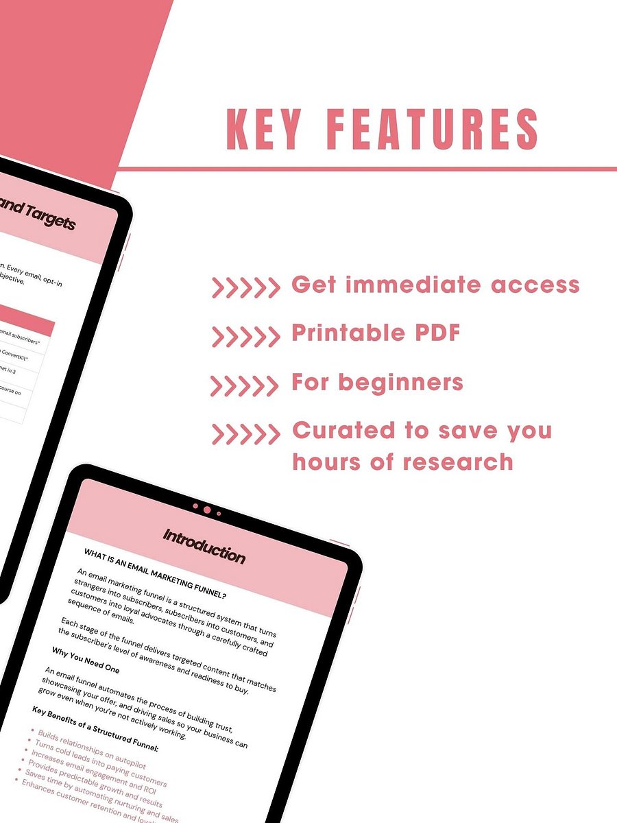 Email Marketing Funnel Planner product image (3)
