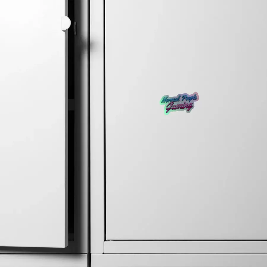 Normal People Gaming Holographic Sticker product image (4)