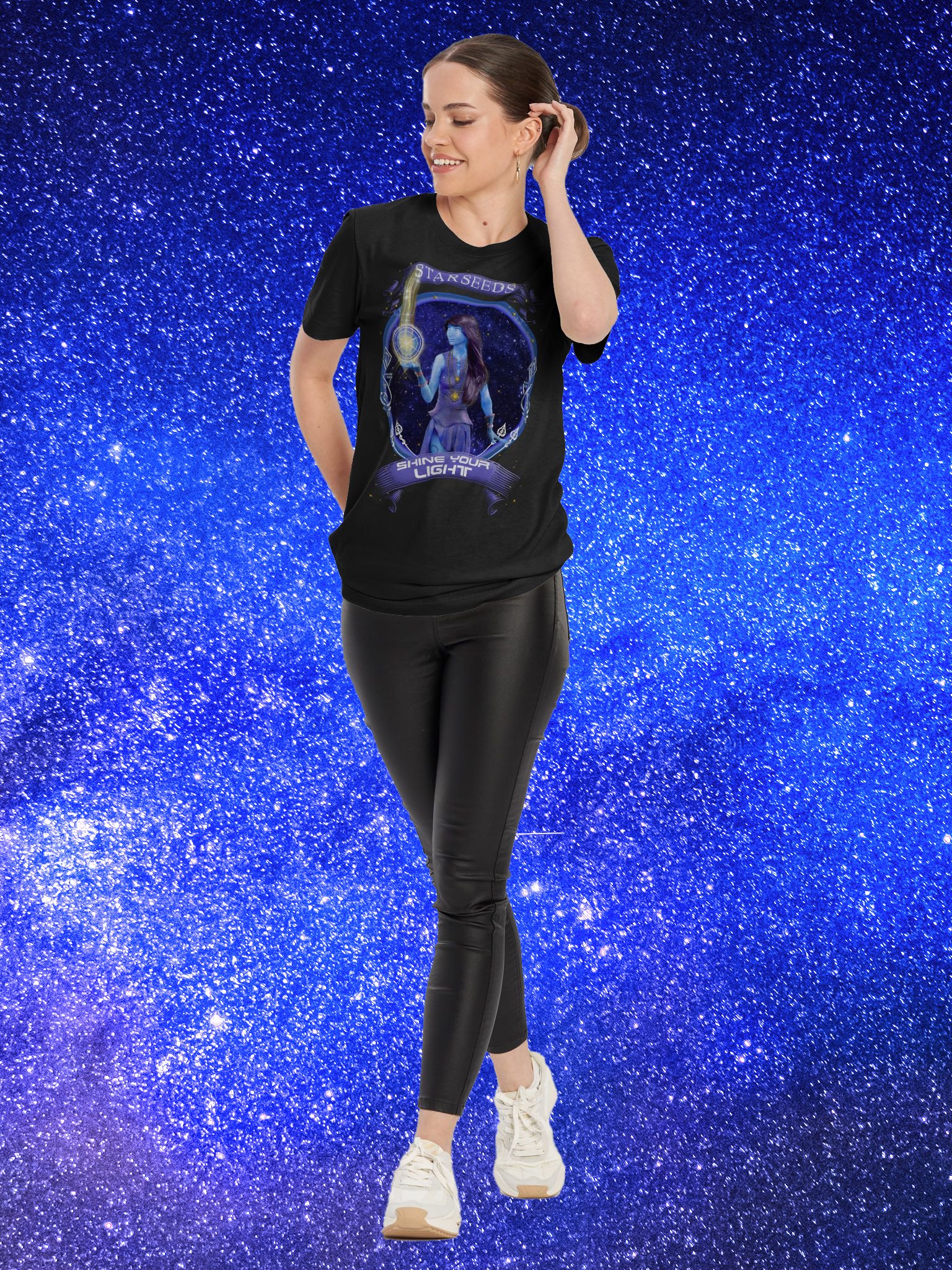 Starseeds Shine Your Light Short Sleeve T-Shirt product image (6)