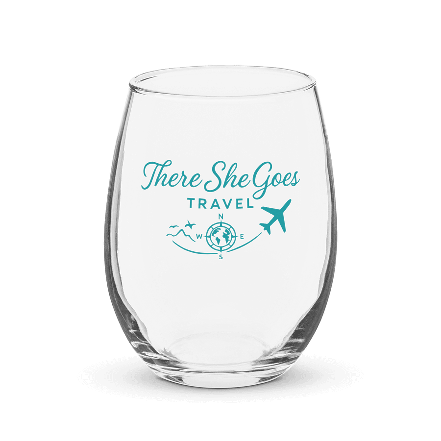 There She Goes - Stemless Wine Glass product image (1)