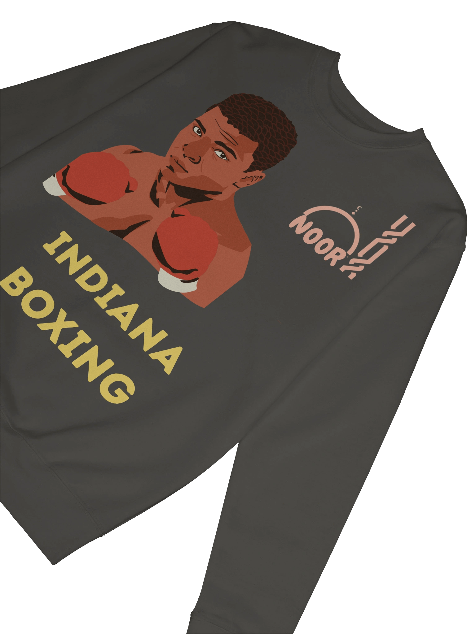 Noor Indiana Boxing Premium Cotton Sweatshirt product image (32)