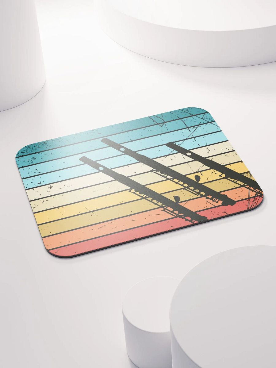 Retro Abstract Flute Mouse Pad - Piccolo product image (4)