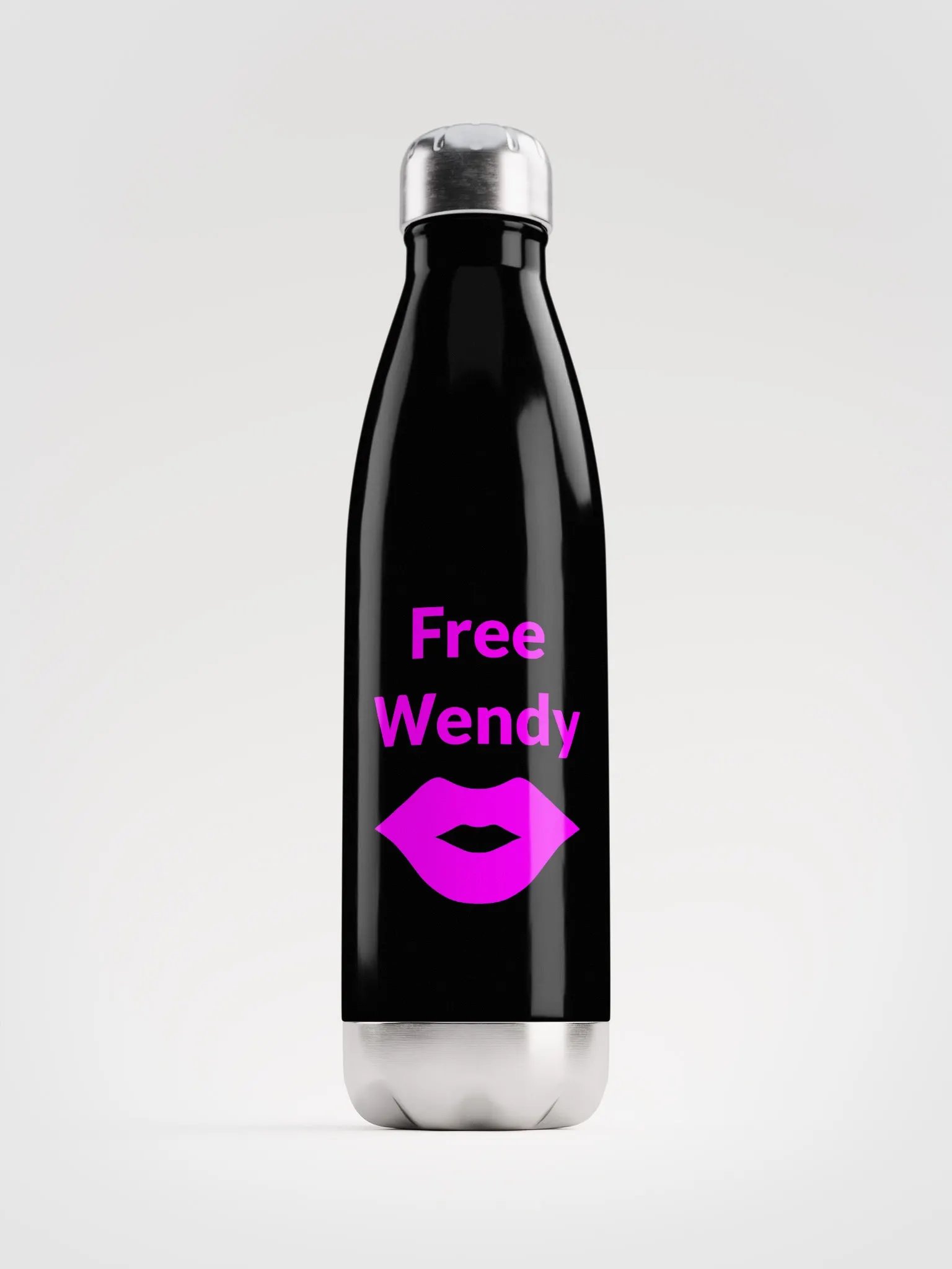 Free Wendy Lips Stainless Steel Water Bottle product image (1)