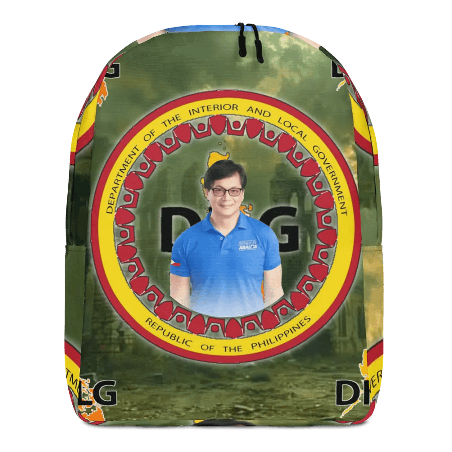 Benhur Abalos DILG Logo All-Over Print Backpack product image (1)