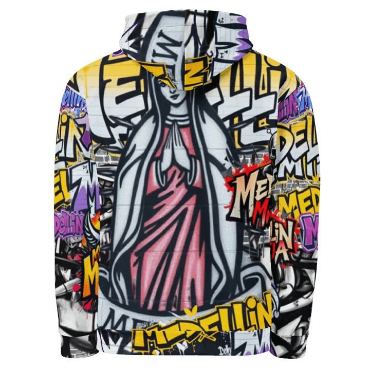 Medellin Mafia Motif Hoodie product image (2)