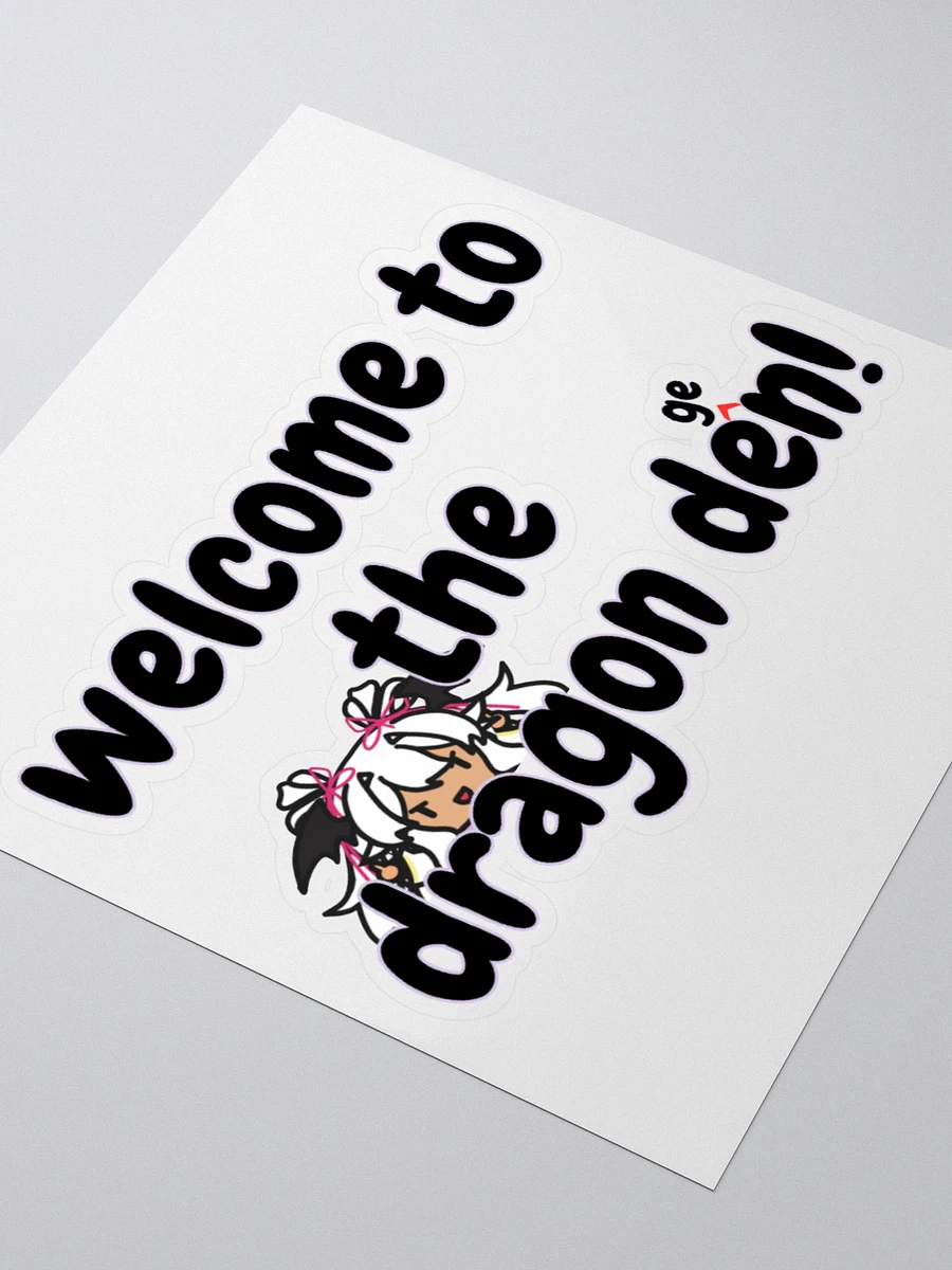 Welcome to the Dragon Degen Kiss Cut Sticker! product image (8)