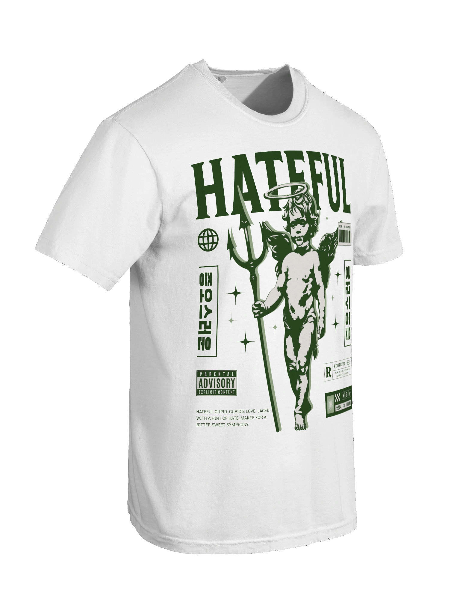 Hateful | Comfort Colors Unisex T-Shirt product image (9)