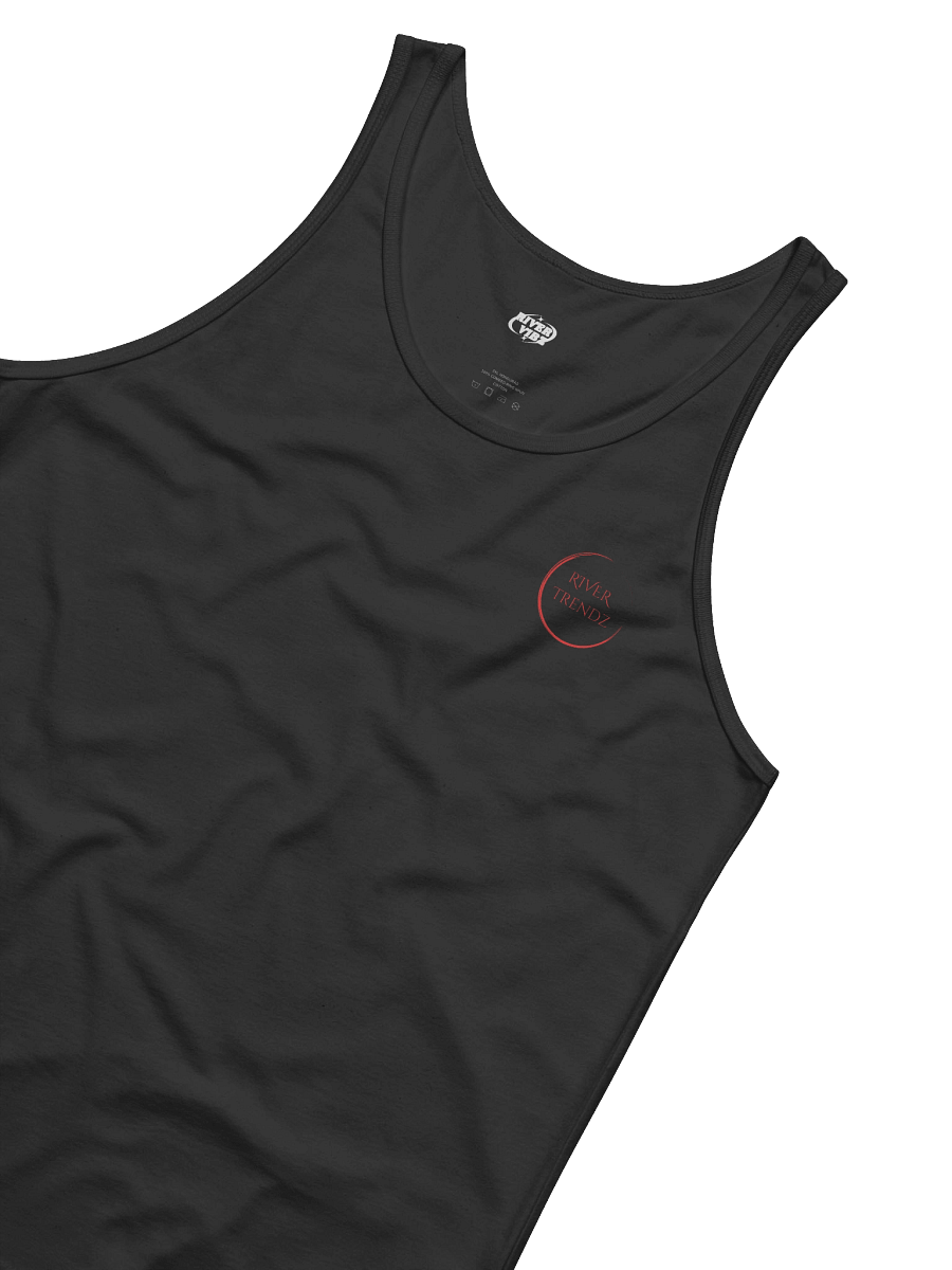 Men's Red Faded Circle River Trendz Logo Tank product image (4)