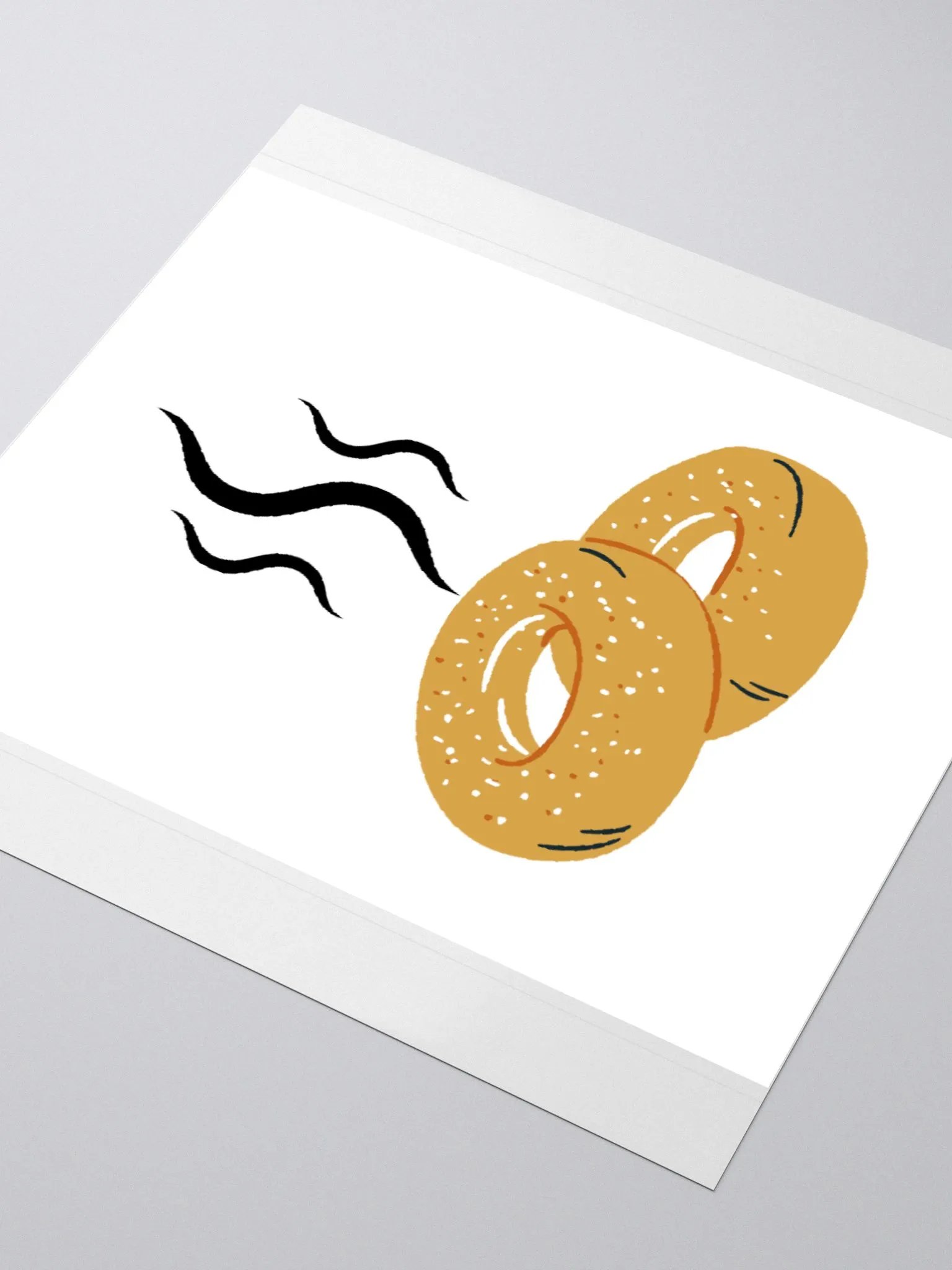 Roasted Bagel Stickers! product image (3)