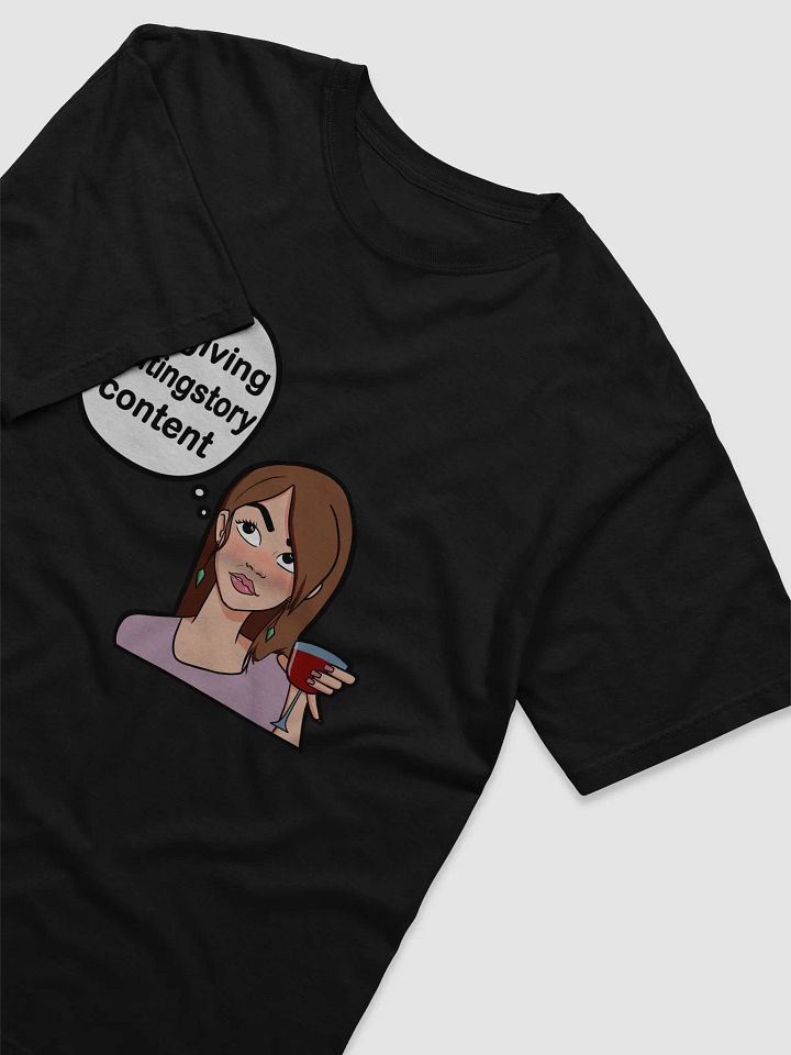 #datingstory Content - looser fit t-shirt product image (2)