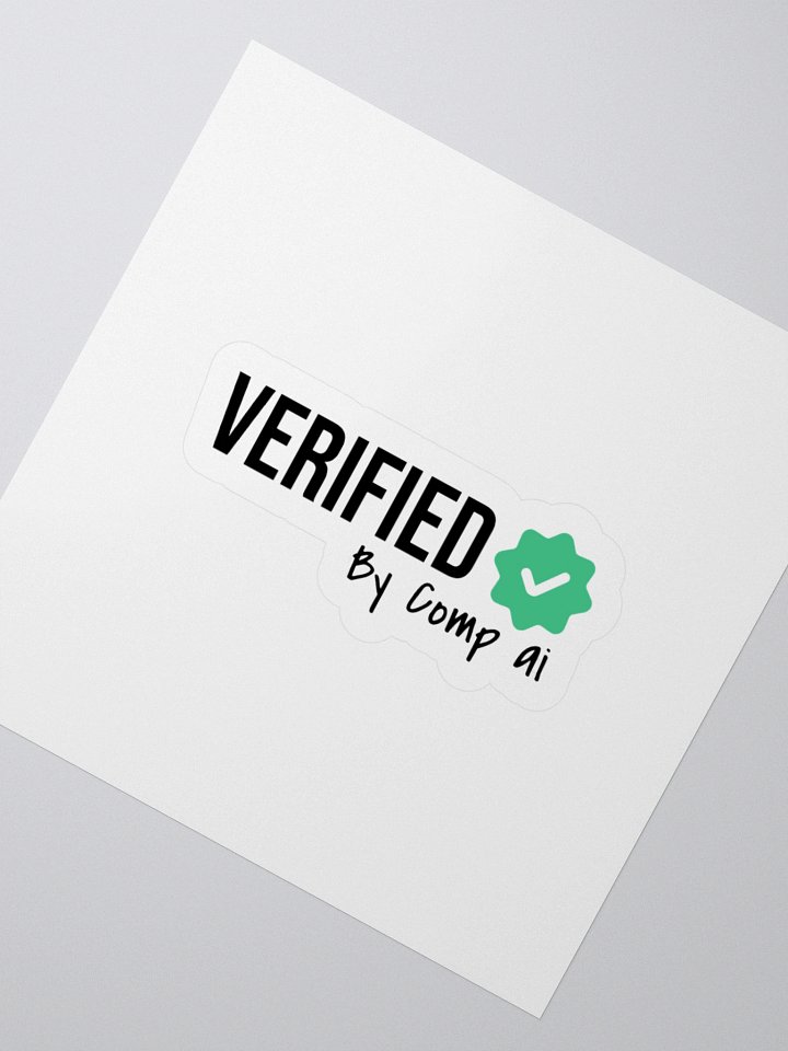 Verified Logo Kiss Cut Stickers product image (4)
