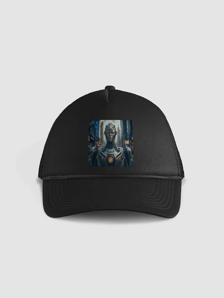 Neon Urban Robot Trucker Cap product image (2)
