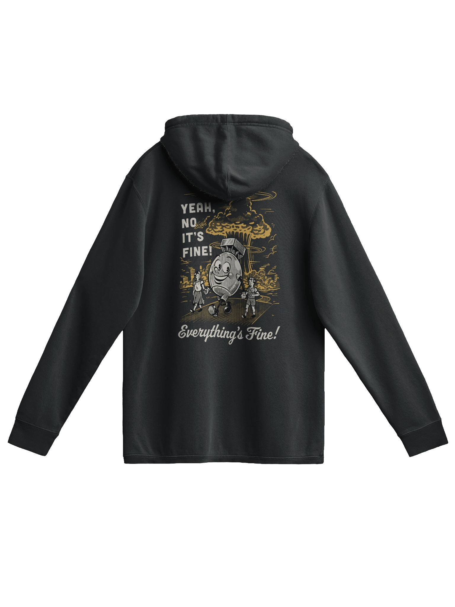 Yeah No It's Fine - Hoodie product image (2)