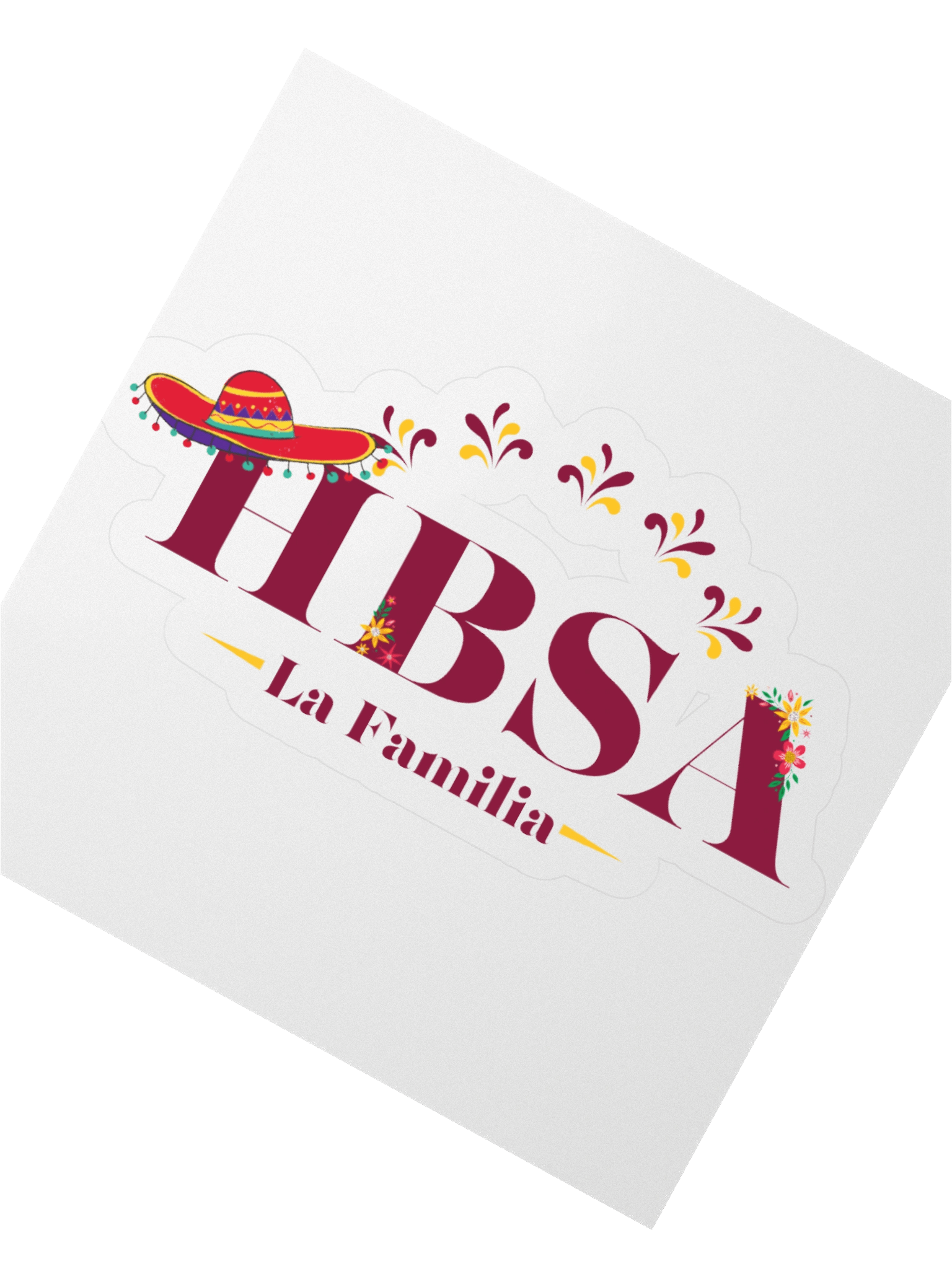 Fiesta Sombrero Kiss Cut Stickers product image (5)