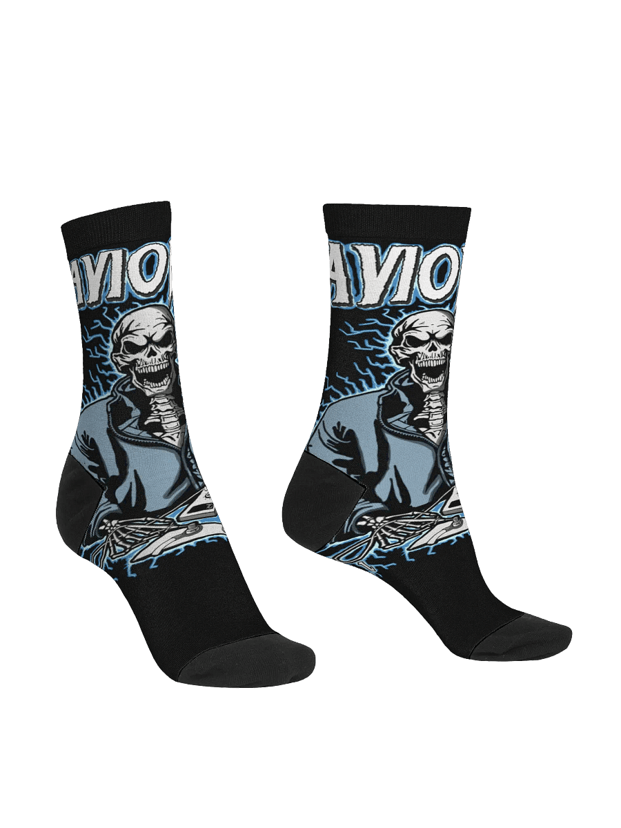 "AVIONICS Vol. 1" Black Socks product image (3)