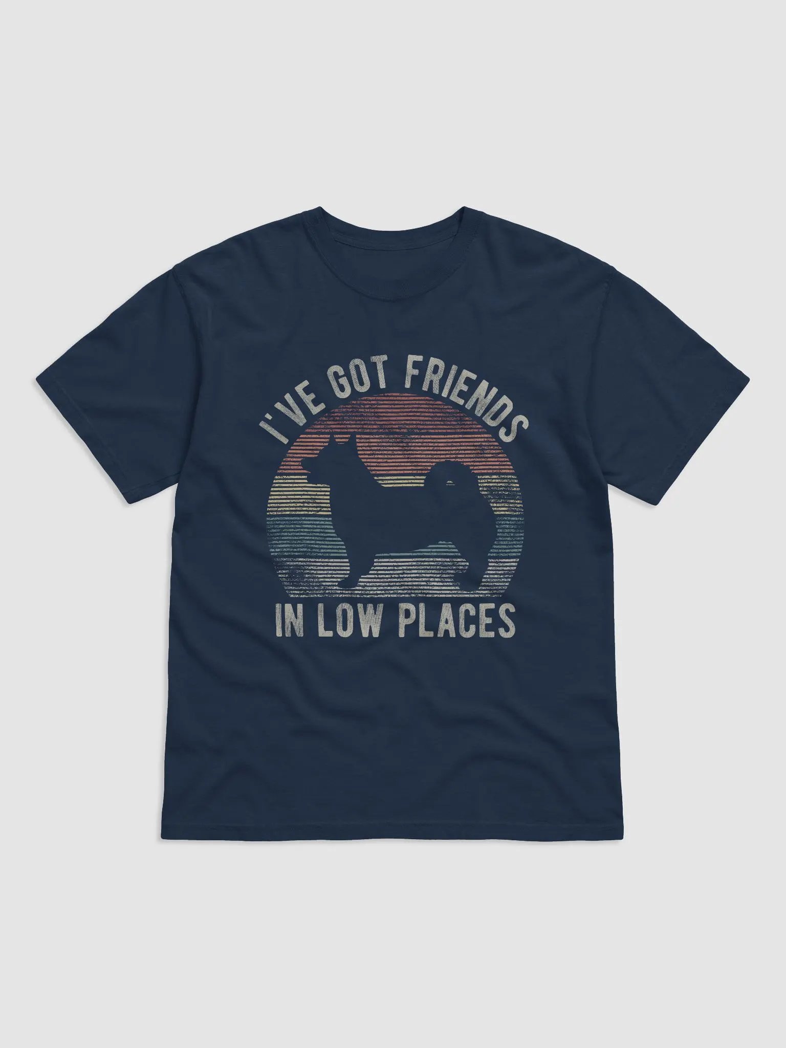 I've Got Friends in Low Places Swedish Vallhund Tee | Funny Vintage-Style Shirt for Swedish Vallhund Owners product image (12)