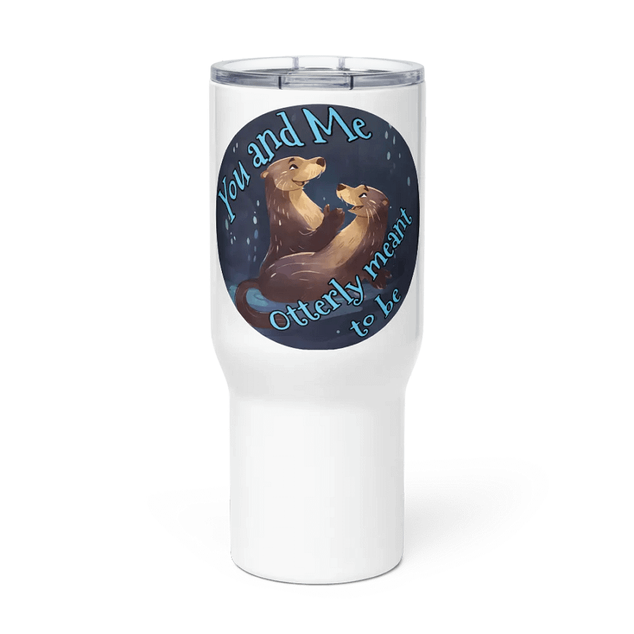 Otterly Meant to Be Travel Mug with Handle product image (1)