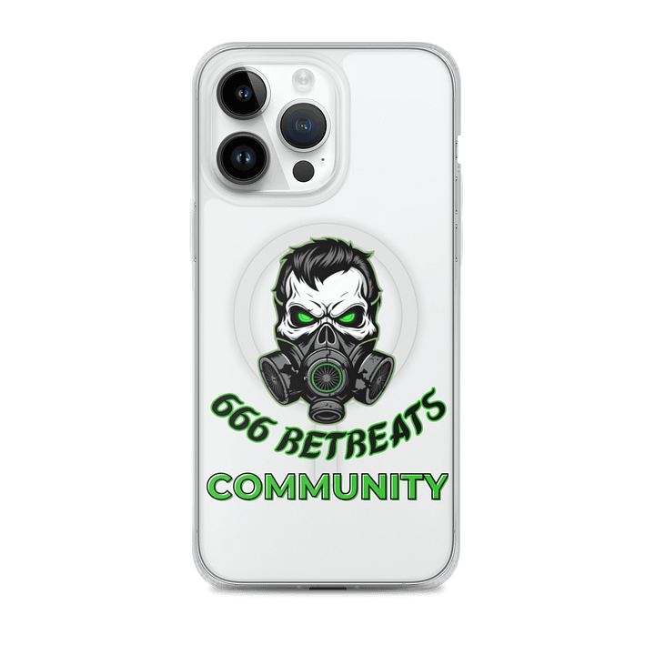 666 RETREATS Community iPhone Clear Case product image (2)