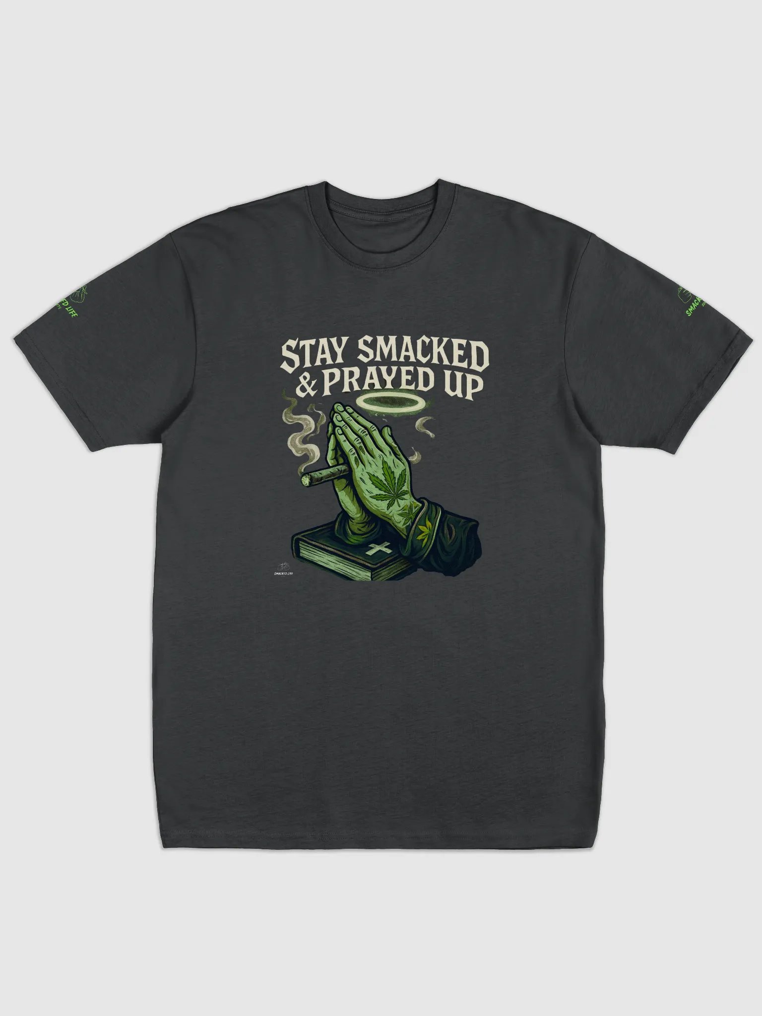 Stoner Tee- Stay Smacked & Prayed Up product image (2)