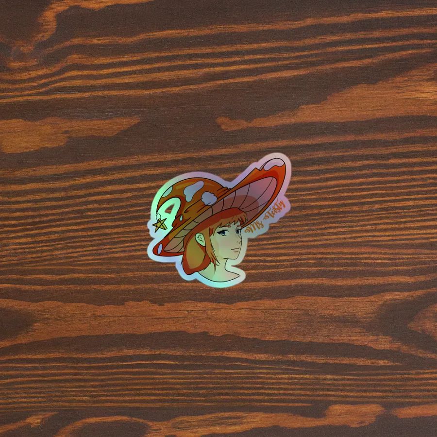 Magic Mushroom Holographic Sticker Sheet product image (3)