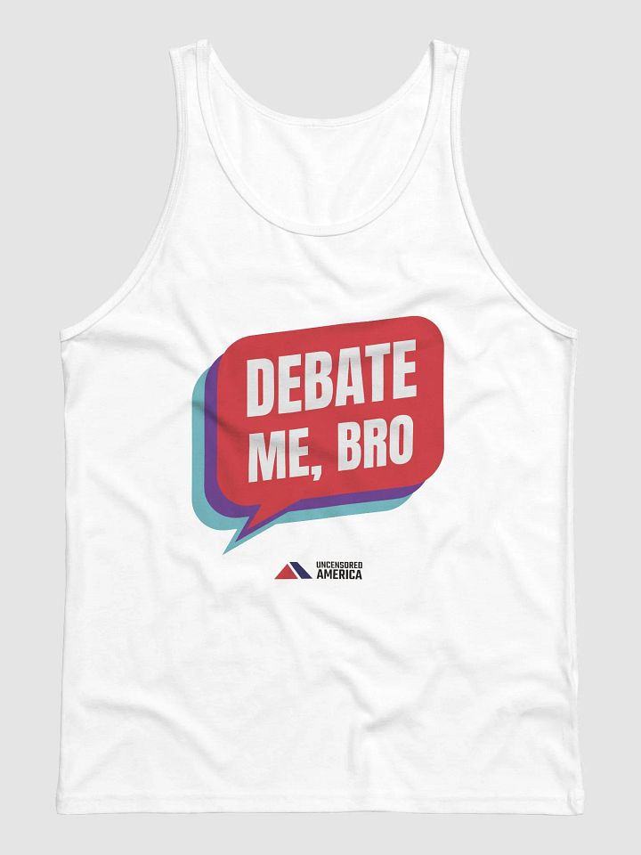 Debate Me, Bro - Tank product image (1)
