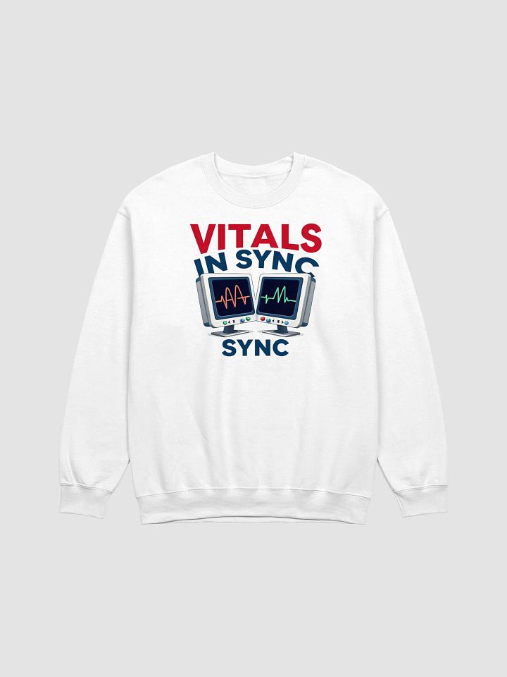 Synced Vital Signs Crewneck Sweatshirt product image (2)