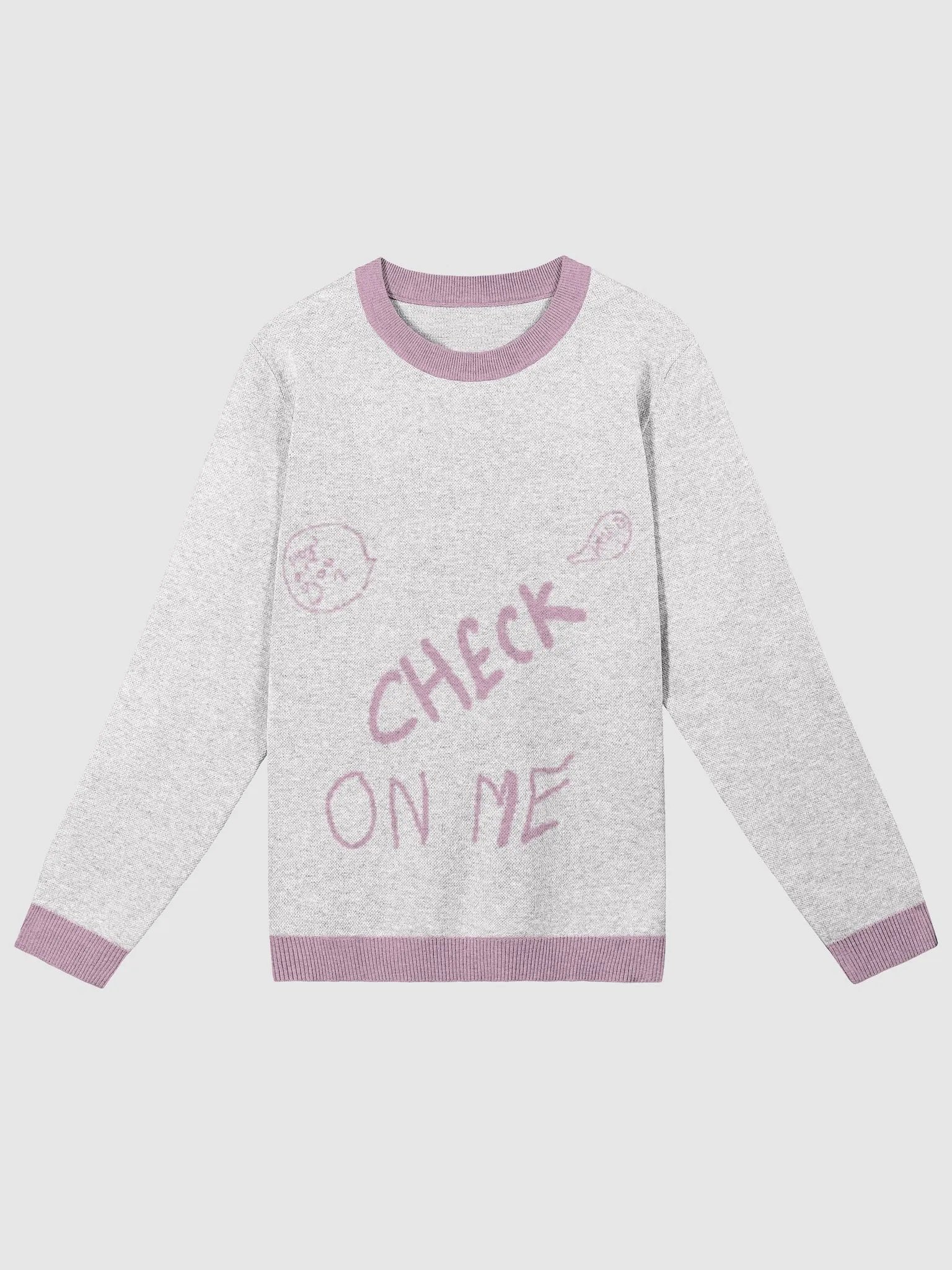 check on me Knit sweater 2 product image (1)