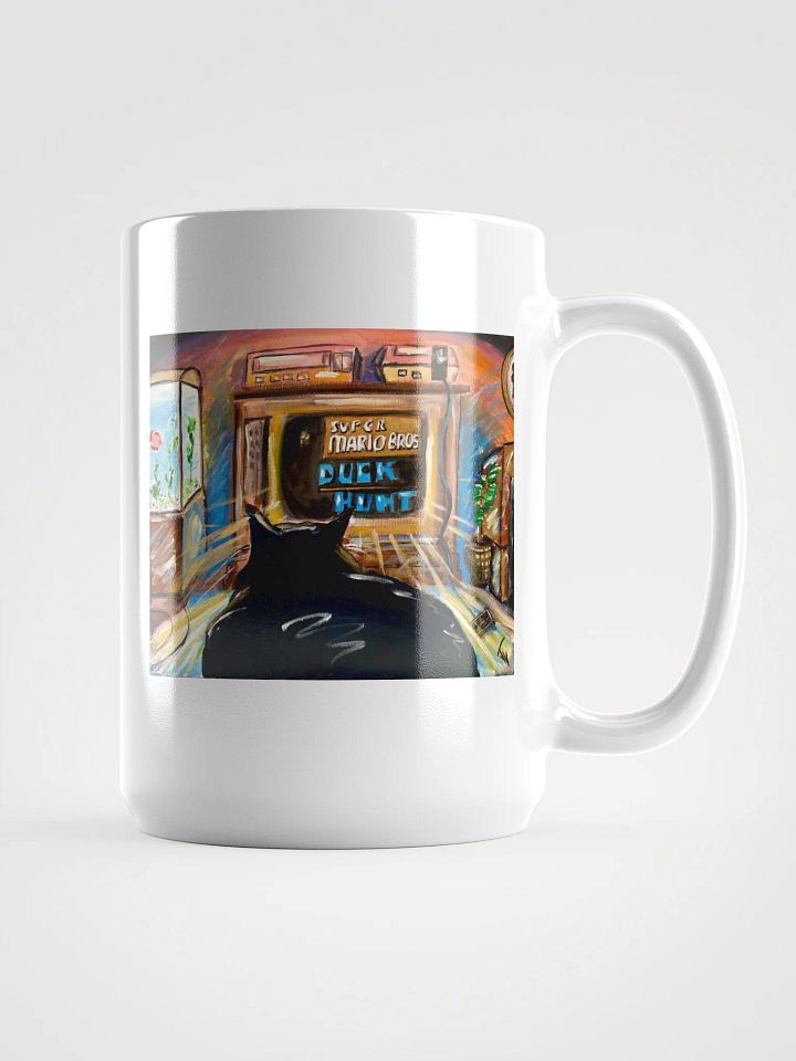Gamer Cat 8-Bit Life Mug product image (1)