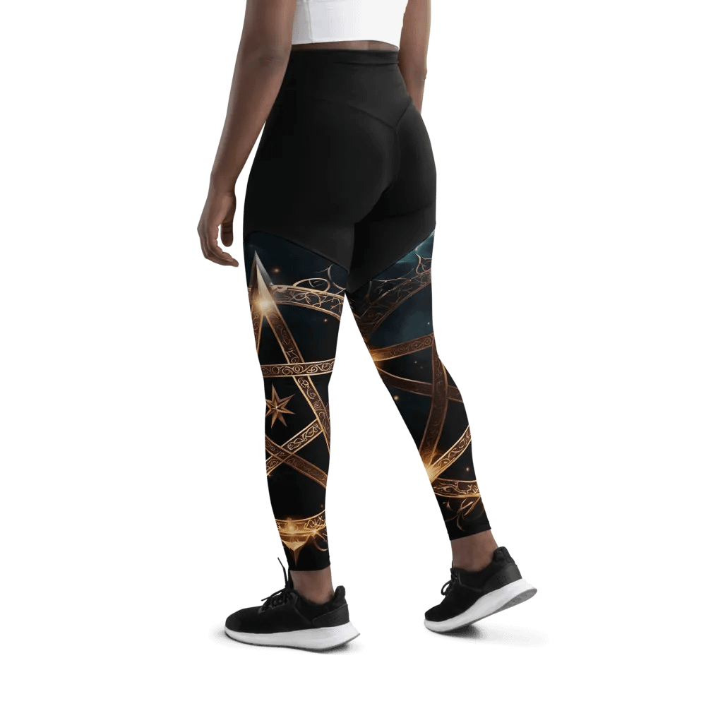 Symbology Black Top Leggings with Pocket product image (6)