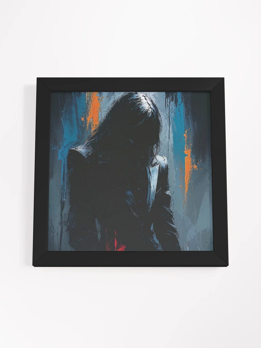 Descent in Silence Framed Print product image (41)