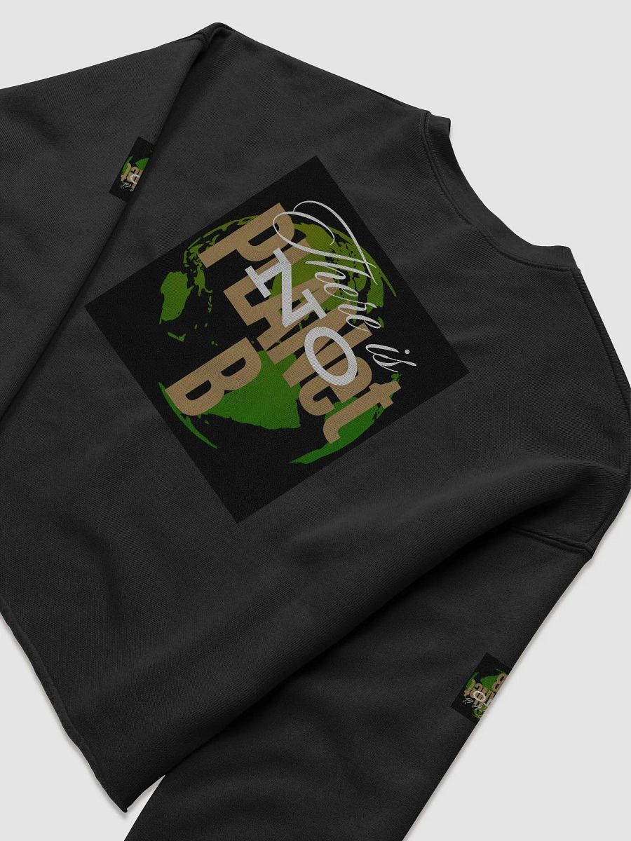There Is No PLANet B Women's Fleece Crop Sweatshirt – Make a Bold Statement product image (7)