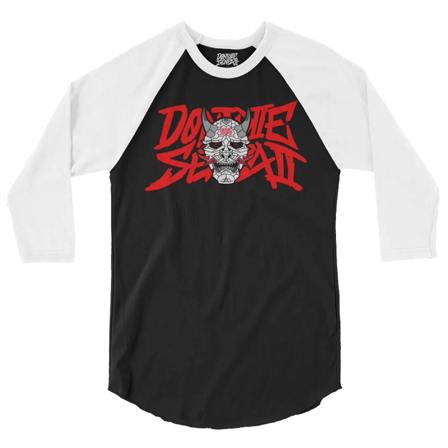 DontDieSenpai Double Logo Raglan Shirt product image (2)