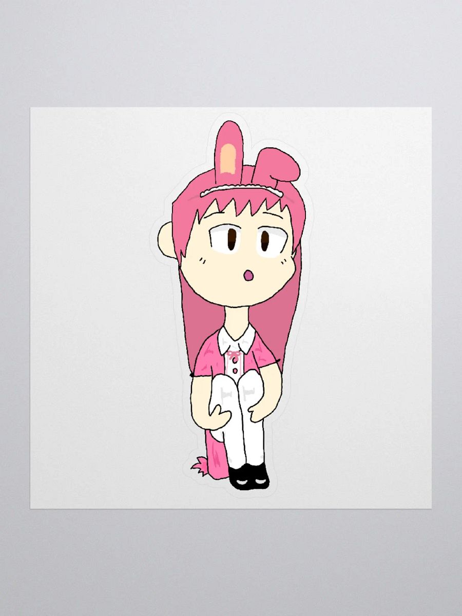 COOKY USAGIDA THE CLASSICS COLLECTION: PINK BUNNY MAID STICKER product image (1)