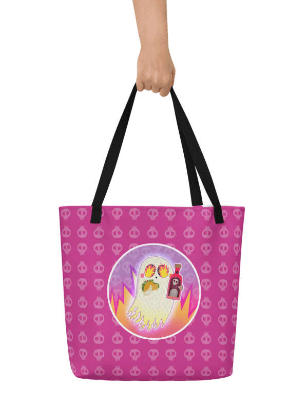 Pastel Little Ghost Hot Sauce - Tote Bag product image (1)