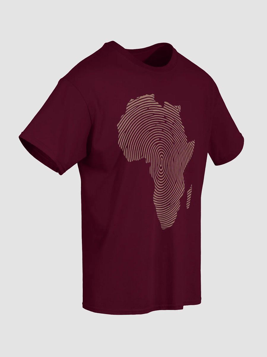 Melanin Shades Africa Map Africa DNA Fingerprint Heavyweight T-shirt product image (60)