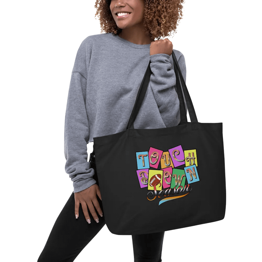 Touch Down Season Organic Tote product image (3)