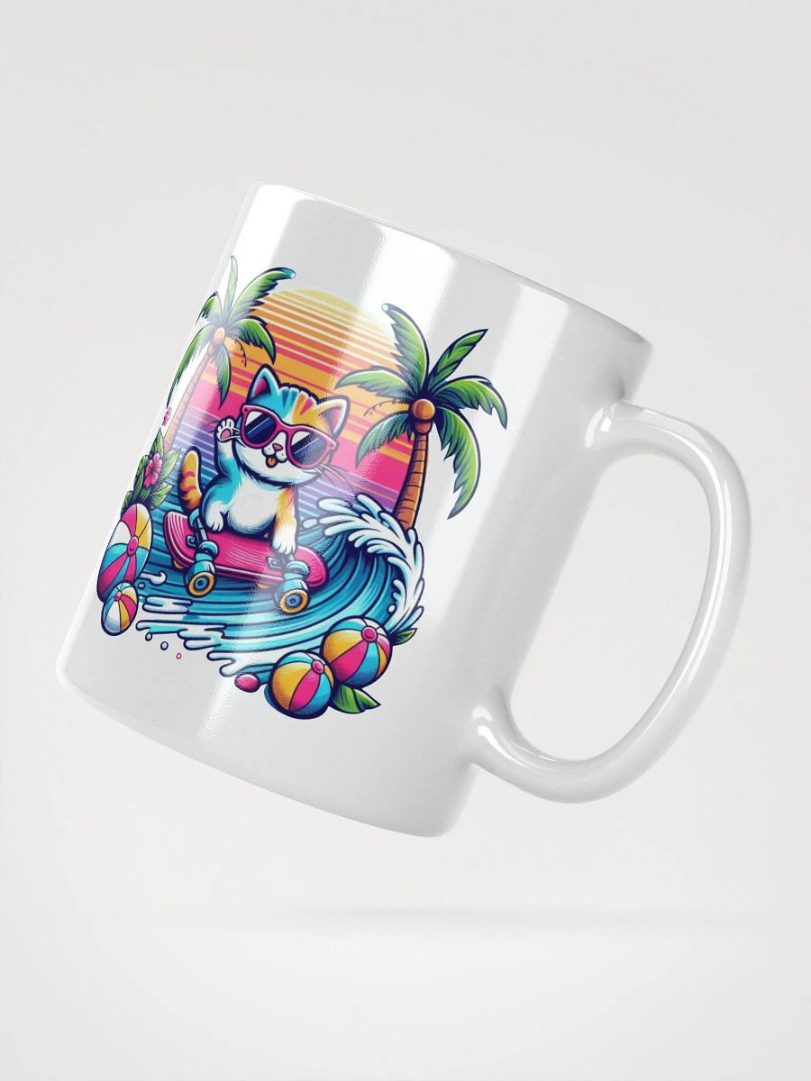 Elegant White Glossy Mug - Perfect for Home and Office product image (6)