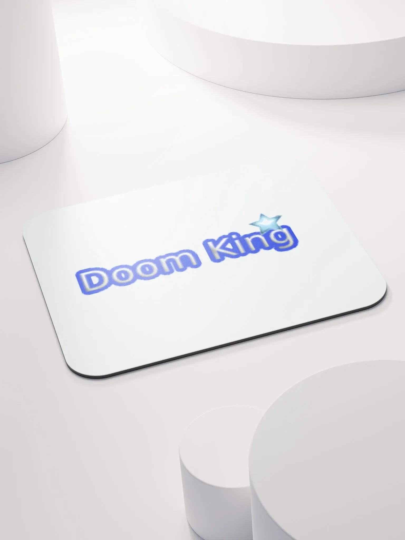Doom white Gaming Mouse Pad product image (4)