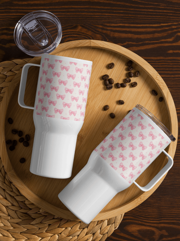 Bow-tiful Travel Mug with Handle product image (4)