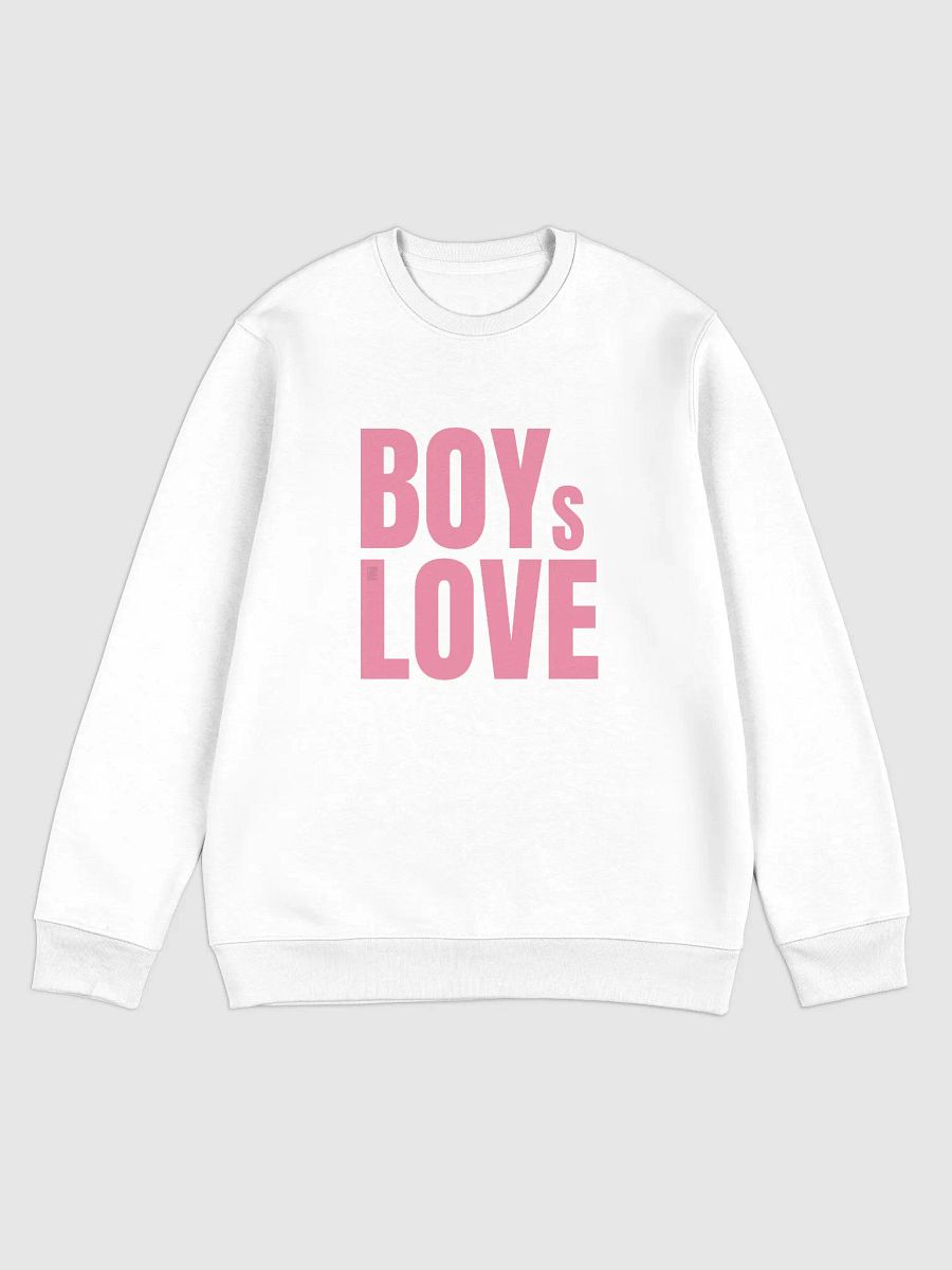 Boys Love Eco Chic Unisex Sweatshirt product image (2)