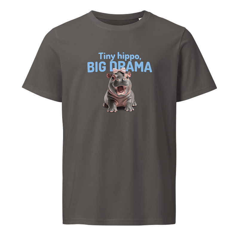 Baby Hippo Meme Cute Hippo Hippo Art Hippo Art Funny Quote Memes T-Shirt