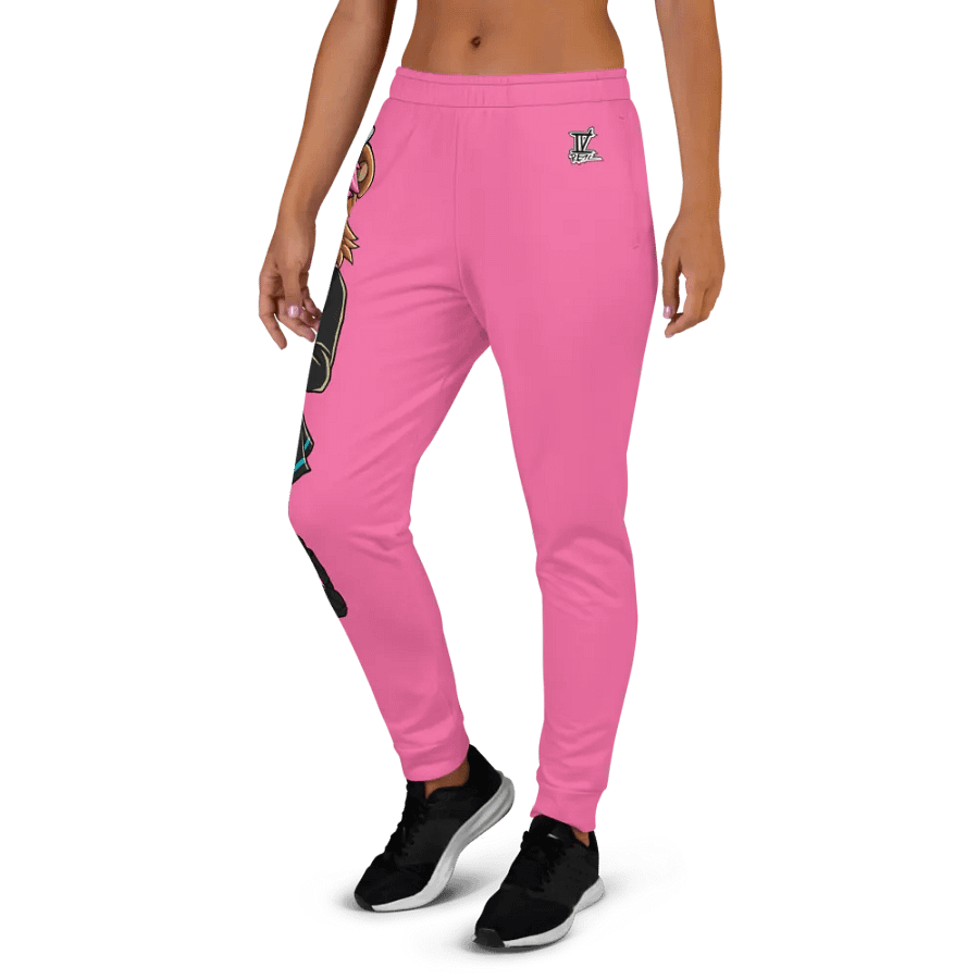 Standing Girl Bear Pink Joggers product image (3)