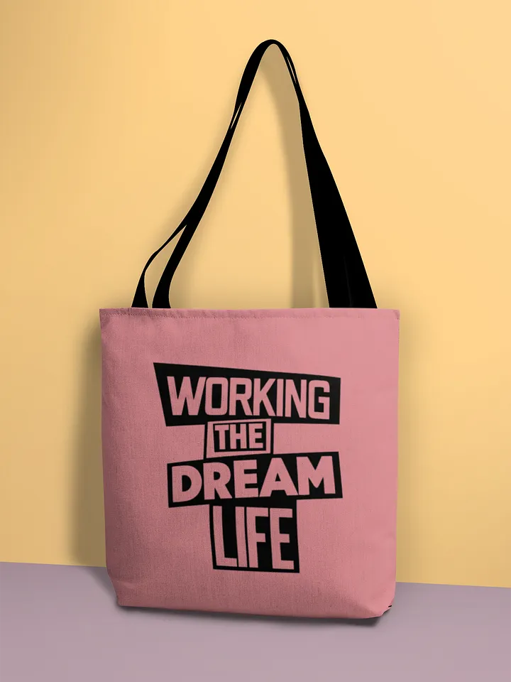 Pink Econscious Organic Cotton Tote Bag – Eco-Friendly Reusable Shopping & Everyday Carry Bag product image (1)