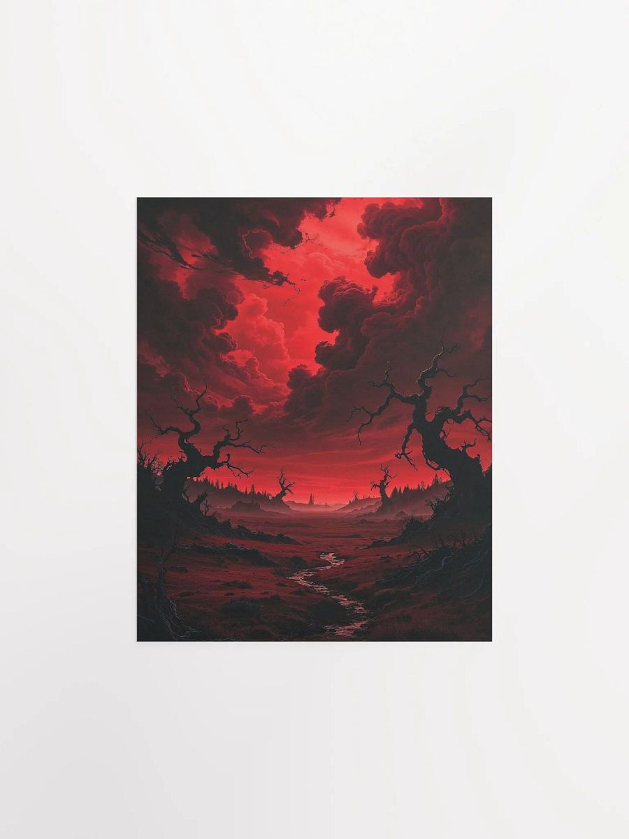 Crimson Apocalypse Matte Poster product image (8)