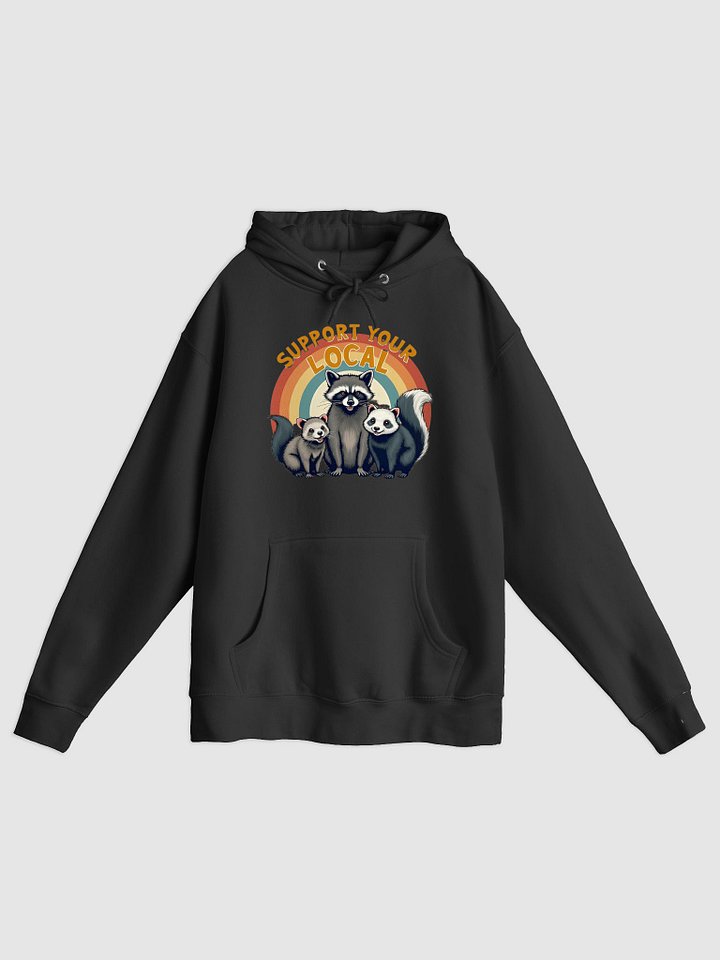Rainbow Wildlife Support Hoodie product image (6)