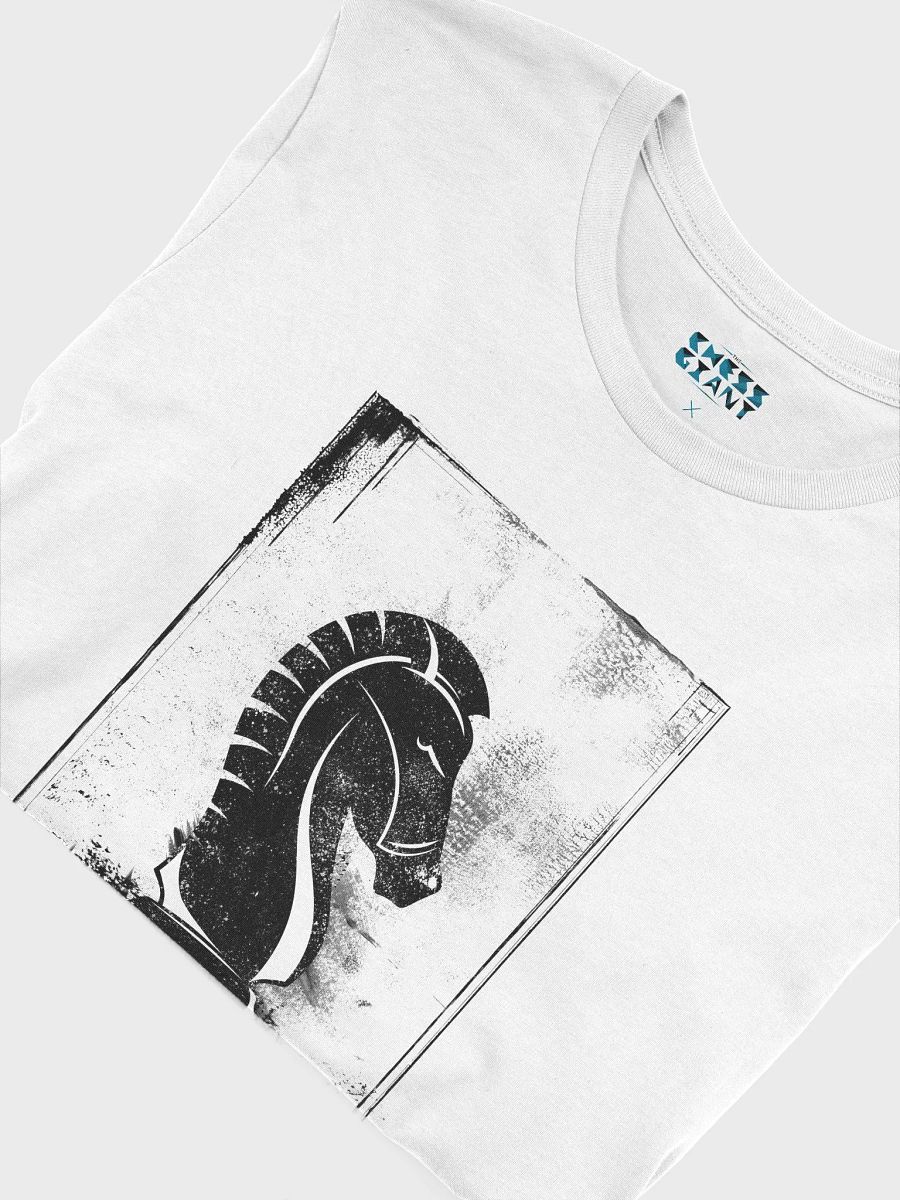 Grunge Chess: Knight's Steed unisex t-shirt product image (5)